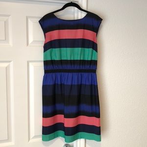 Loft lightweight striped dress